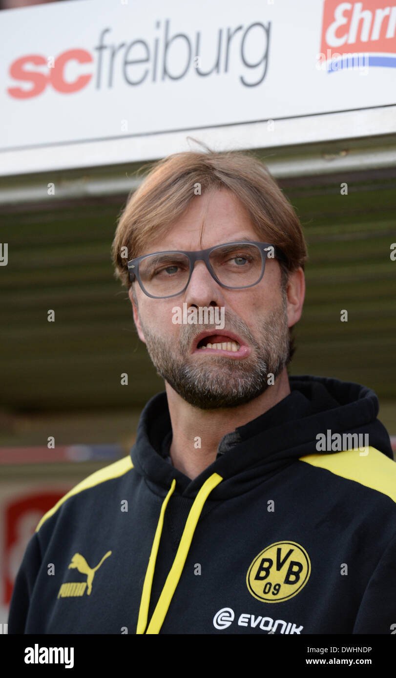 Freiburg germany mar dortmunds head coach juergen klopp