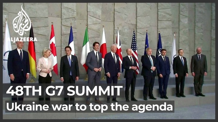G7 summit: War in Ukraine to top the agenda - YouTube