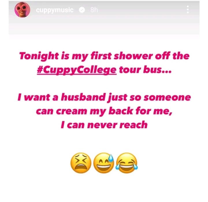 DJ Cuppy Reveals The Reason Why She Needs A Husband