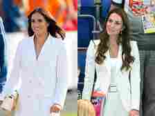 Photos of Meghan Markle & Kate Middleton Accidentally Twinning