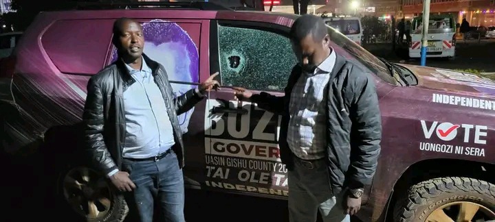  Quick Recovery Uasingishu Gubernatorial Car Stoned Staff Injured In Eldoret Chezaspin