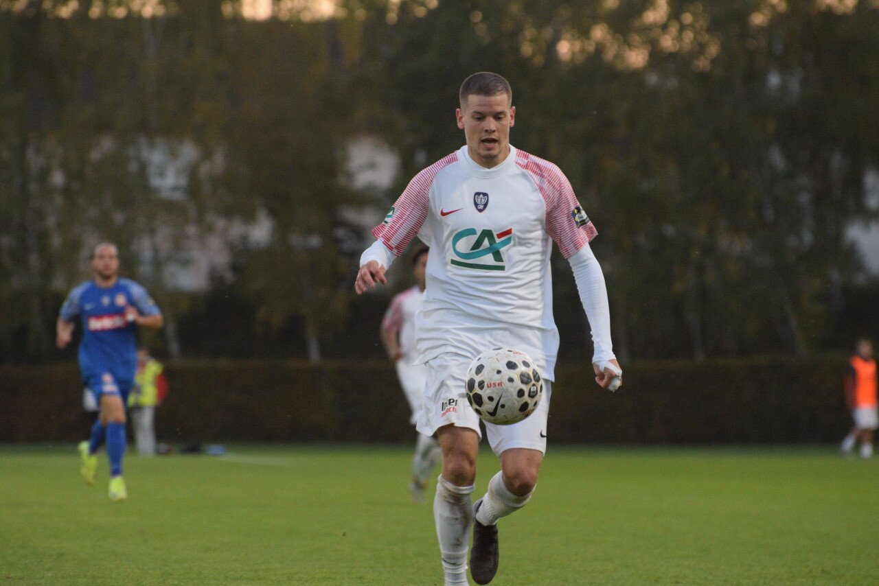 Amaury Tessier a donné la victoire à l'US Alençon à Cesson grâce à un but en tout début de match.