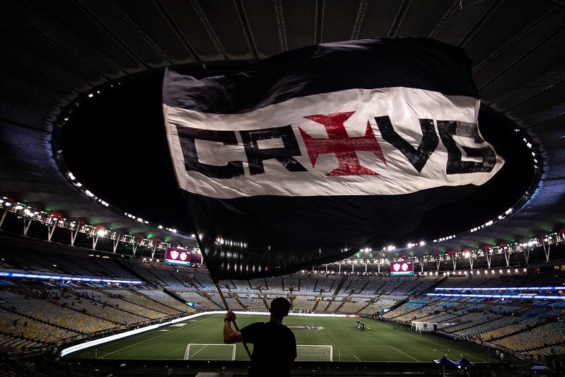 Bandeira do Vasco (Foto: Dikran Sahagian/Vasco)