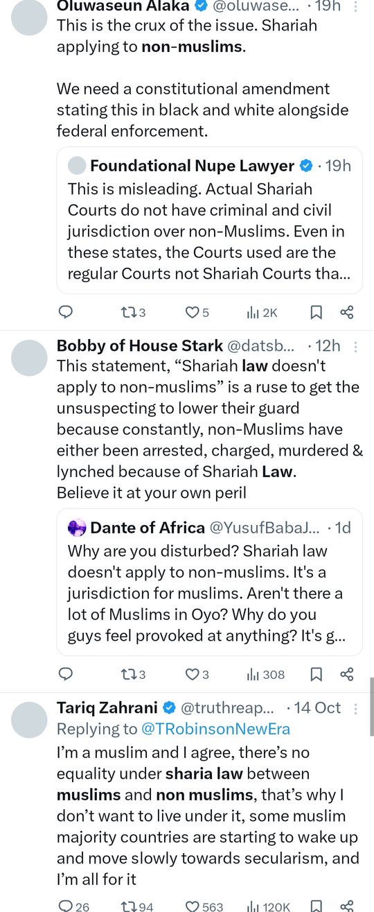 Yorubas express outrage over inauguration of Sharia Court in Oyo