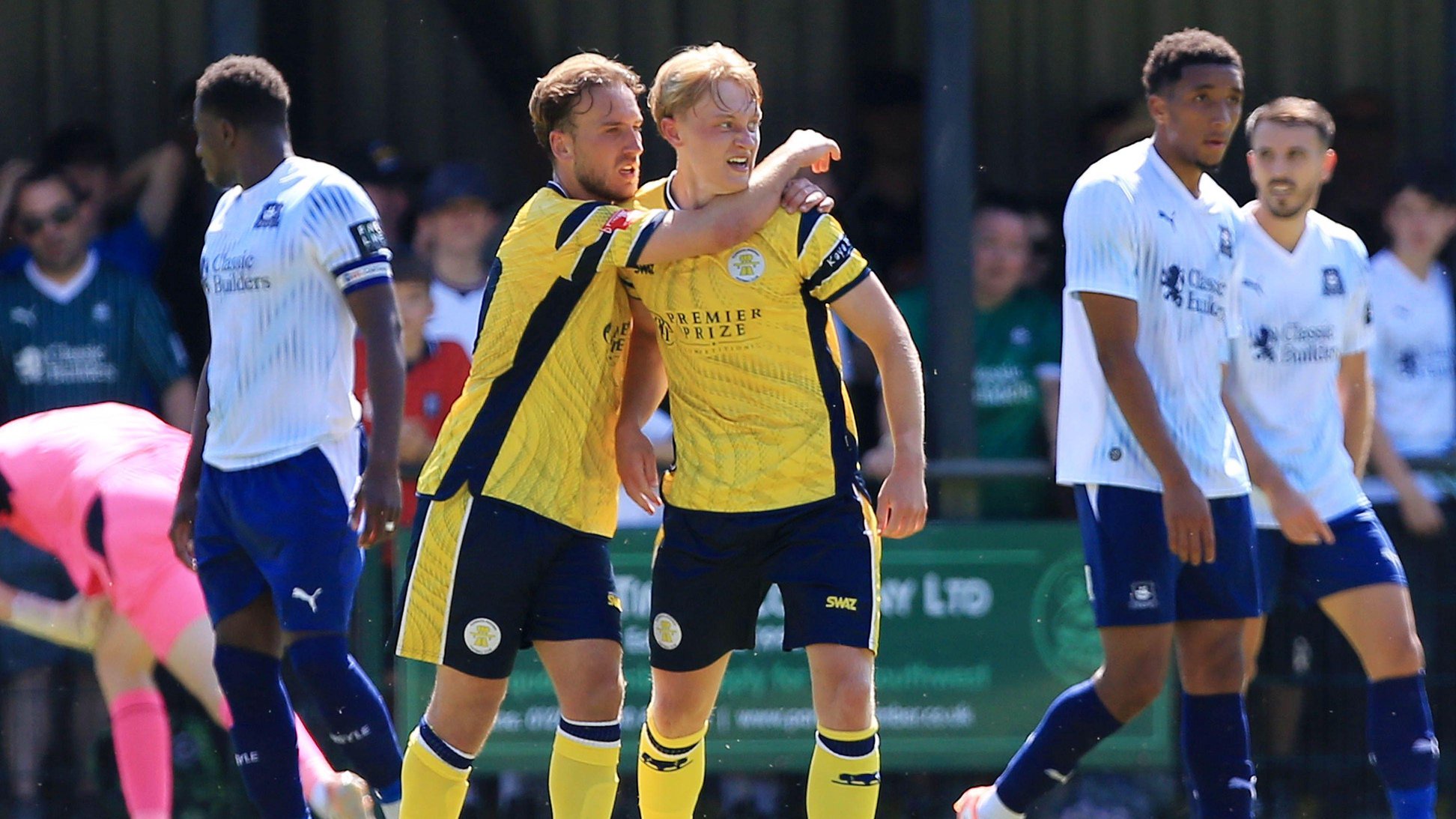 Will Sullivan celebrates