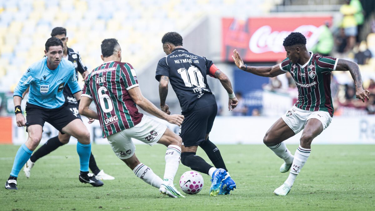 Cuca exalta papel de Neymar em vitória do Santos: ‘Foi a partida que mais competiu’
