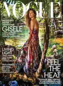 VOGUE July 2018 Cover Star: Gisele Bundchen 