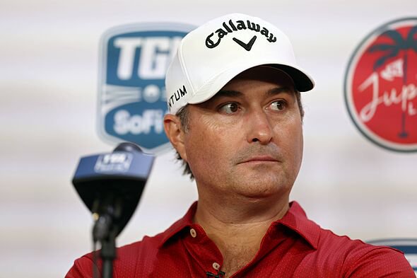Kevin Kisner at a press conference