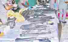 Customs impounds guns, drones, others at MMA