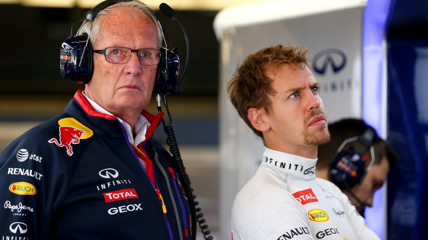 Sebastian Vettel, Dr. Helmut Marko