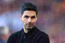 Mikel Arteta the head coach / manager of Arsenal during the Premier League match between Wolverhampton Wanderers and Arsenal FC at Molineux on Apri...