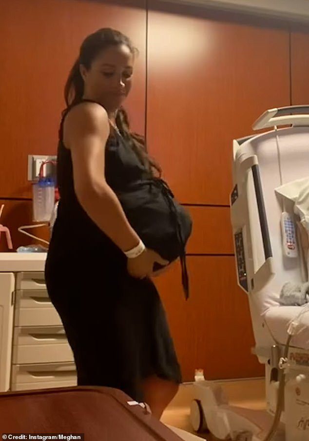 Meghan Markle posted a video of her and Prince Harry dancing in a hospital room ahead of Lilibet's birth. Trolls used it to spread wild conjecture including baseless claims she was not pregnant at all