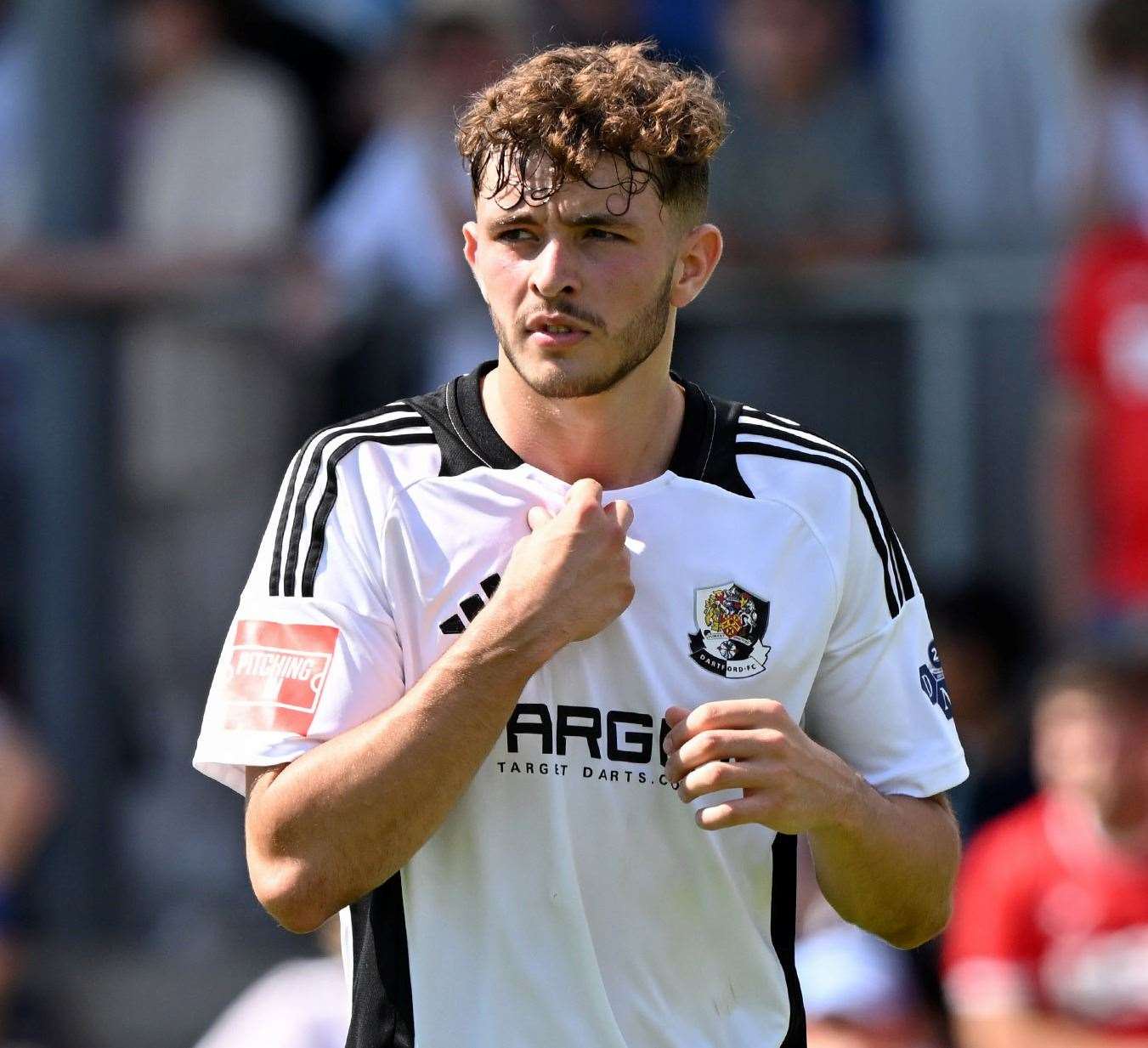 George Whitefield - became the Darts’ third captain this season during last weekend’s 2-1 loss at AFC Whyteleafe. Picture: Keith Gillard