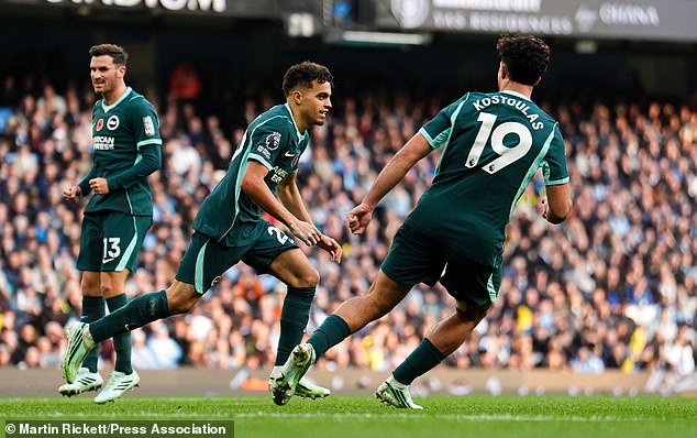 Yasin Ayari's first half goal was all that was required for Brighton to leave as the victors