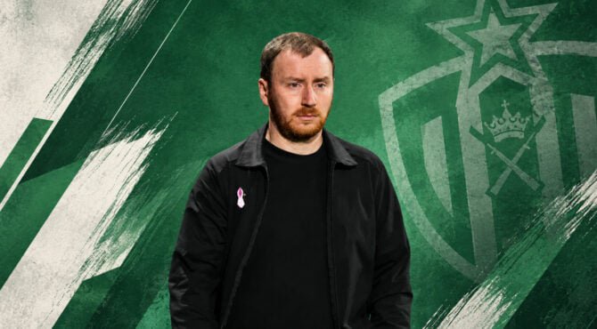 Ian Cathro a salué l’engagement collectif de ses joueurs après la victoire de l’ASSE contre le Red Star.