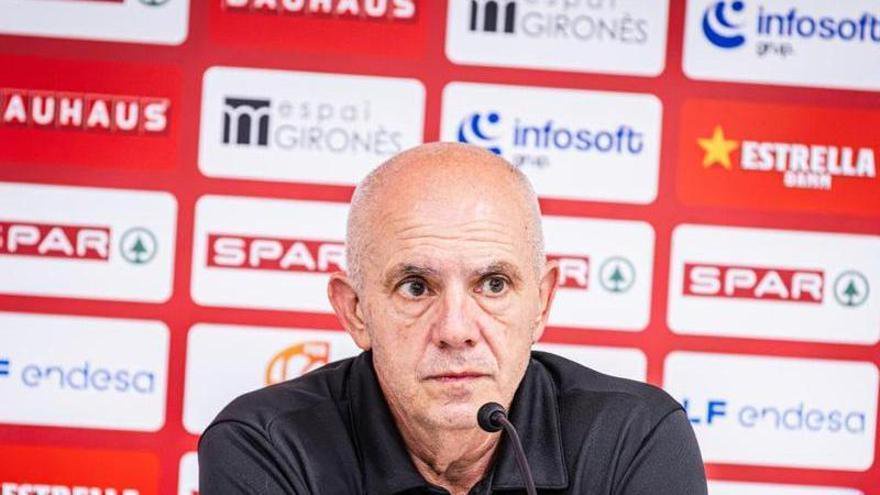 Spar Girona sporting director Pere Puig backs coach Roberto Íñiguez