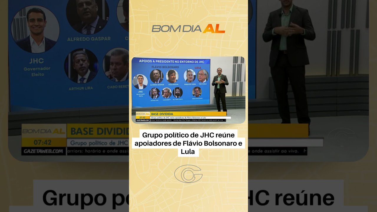 Grupo político de JHC reúne apoiadores de Flávio Bolsonaro e Lula