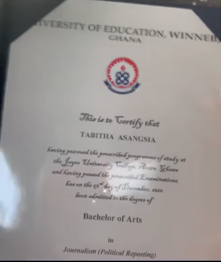 Beautiful Lady Who Reads News Like Nana Aba Anamoah Honored As The Best Student At Her Graduation
