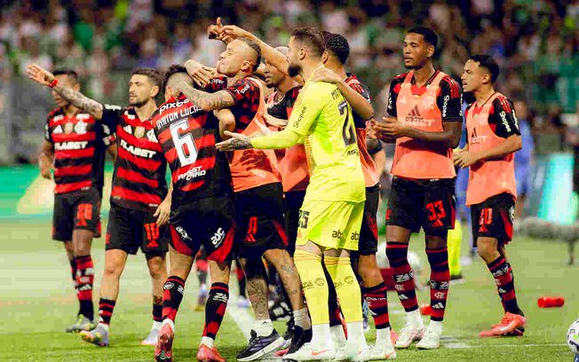 Flamengo venceu Palmeiras fora de casa em 2025 em arrancada rumo ao título brasileiro