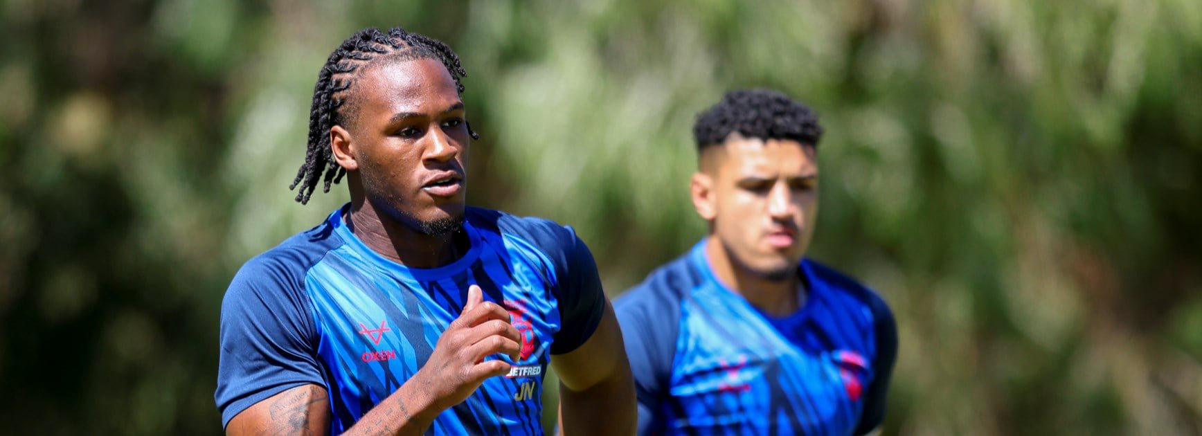 'Halfback's worst nightmare': KPP and Nsemba chase Cup glory with England