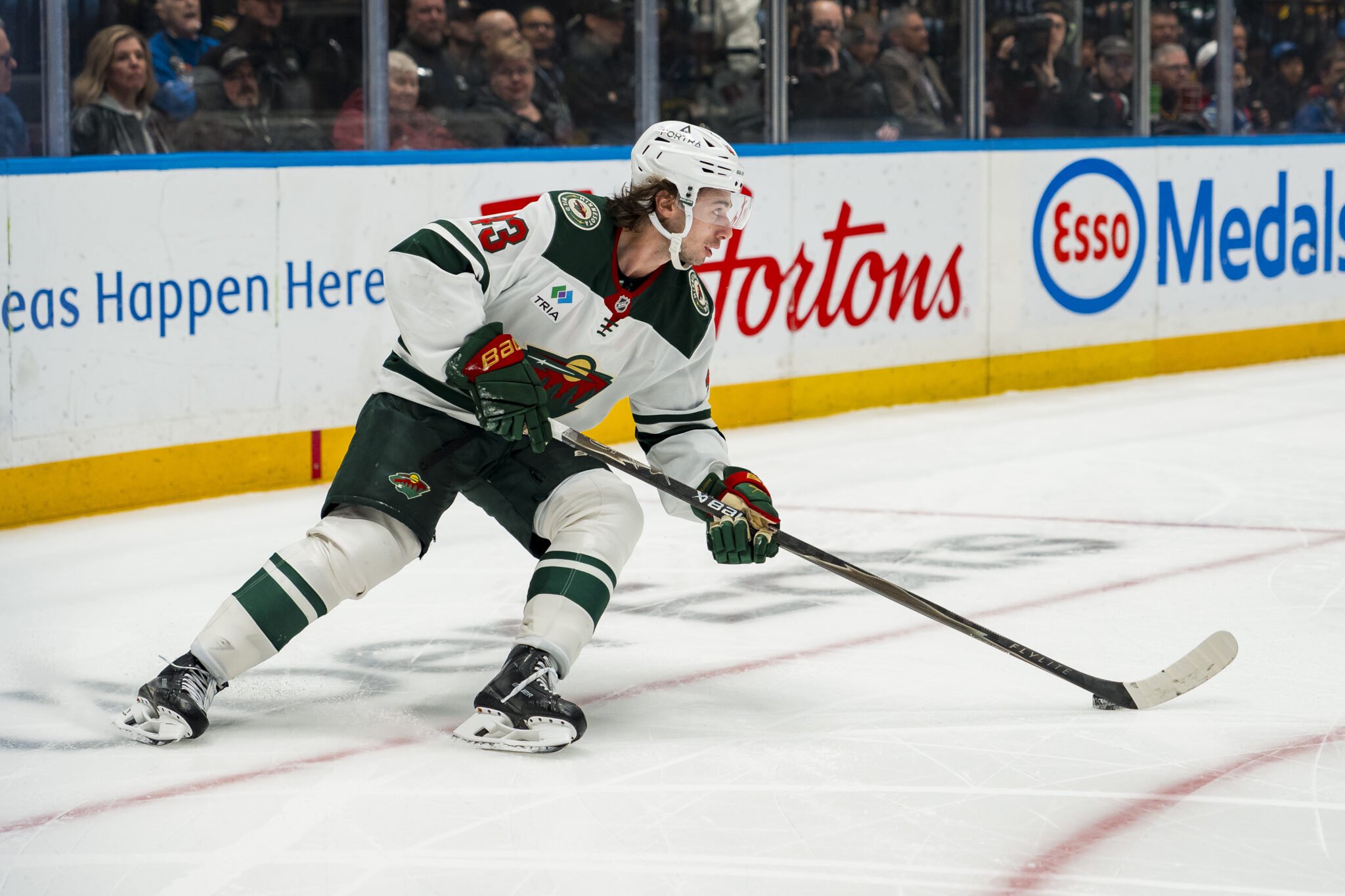 NHL: Minnesota Wild at Vancouver Canucks