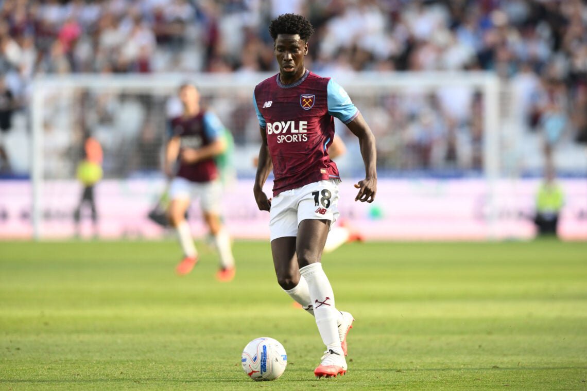 Adama Boiro of West Ham United