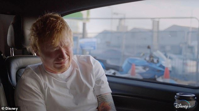 Emotional: Ed Sheeran can be seen breaking down in tears in the first trailer for his new documentary series The Sum Of It All