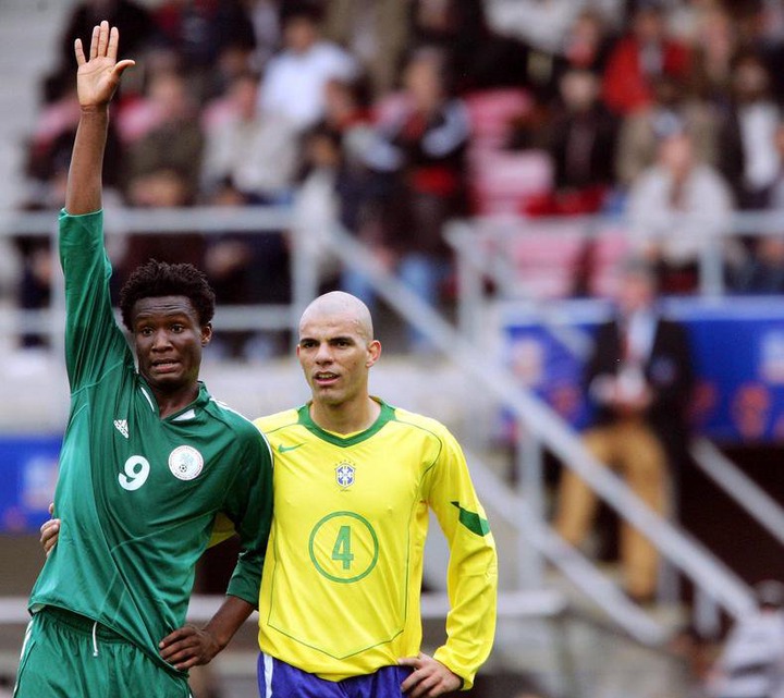 Mikel played as a number ten with the Flying Eagles