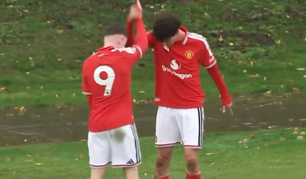 Kai celebrates with Camacho