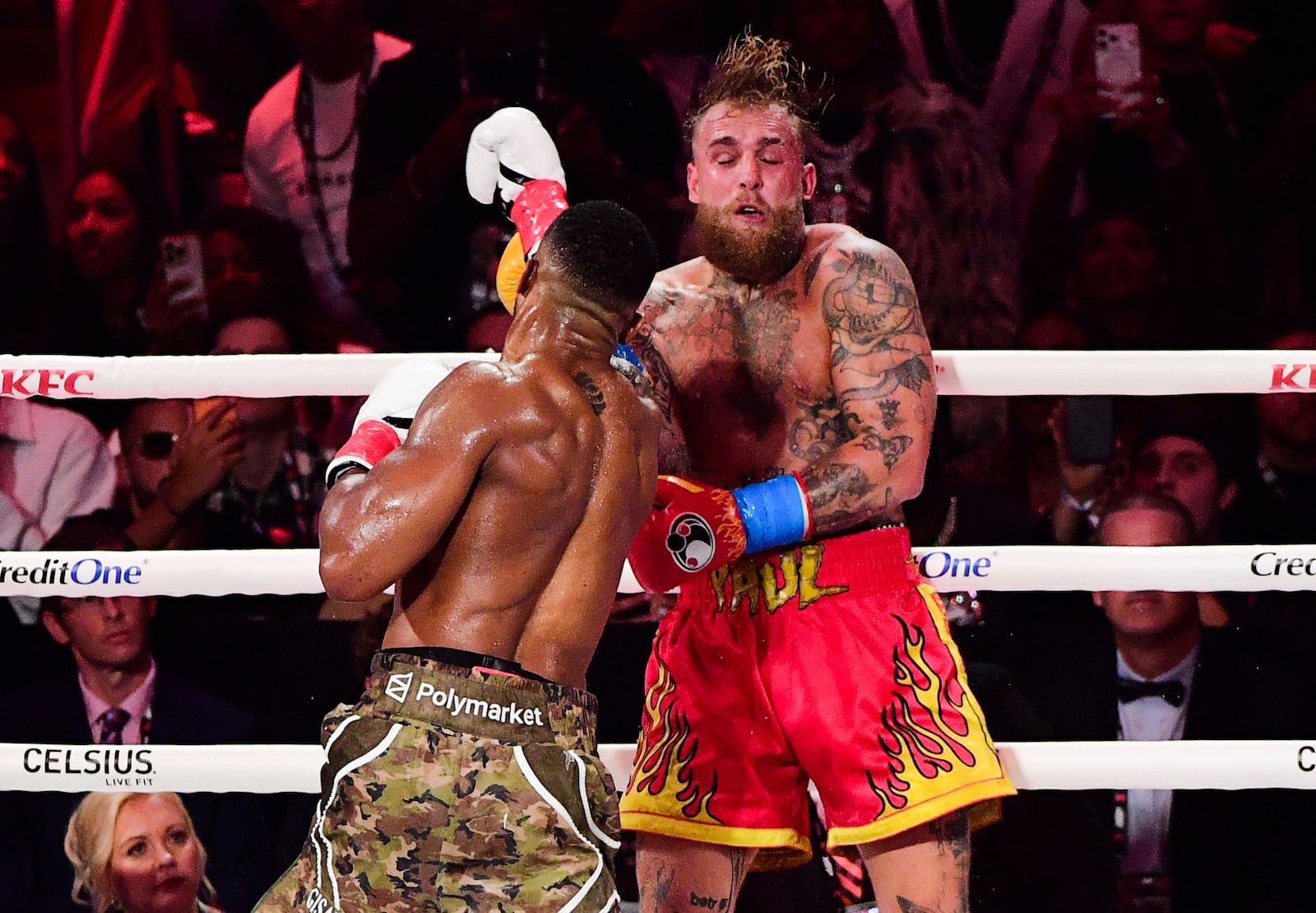 As a committed YouTube, Jake Paul is unafraid of looking stupid on camera in pursuit of views and clout. Photograph: JC Ruiz/PA Wire

RESTRICTIONS: Use subject to restrictions. Editorial use only, no commercial use without prior consent from rights holder.