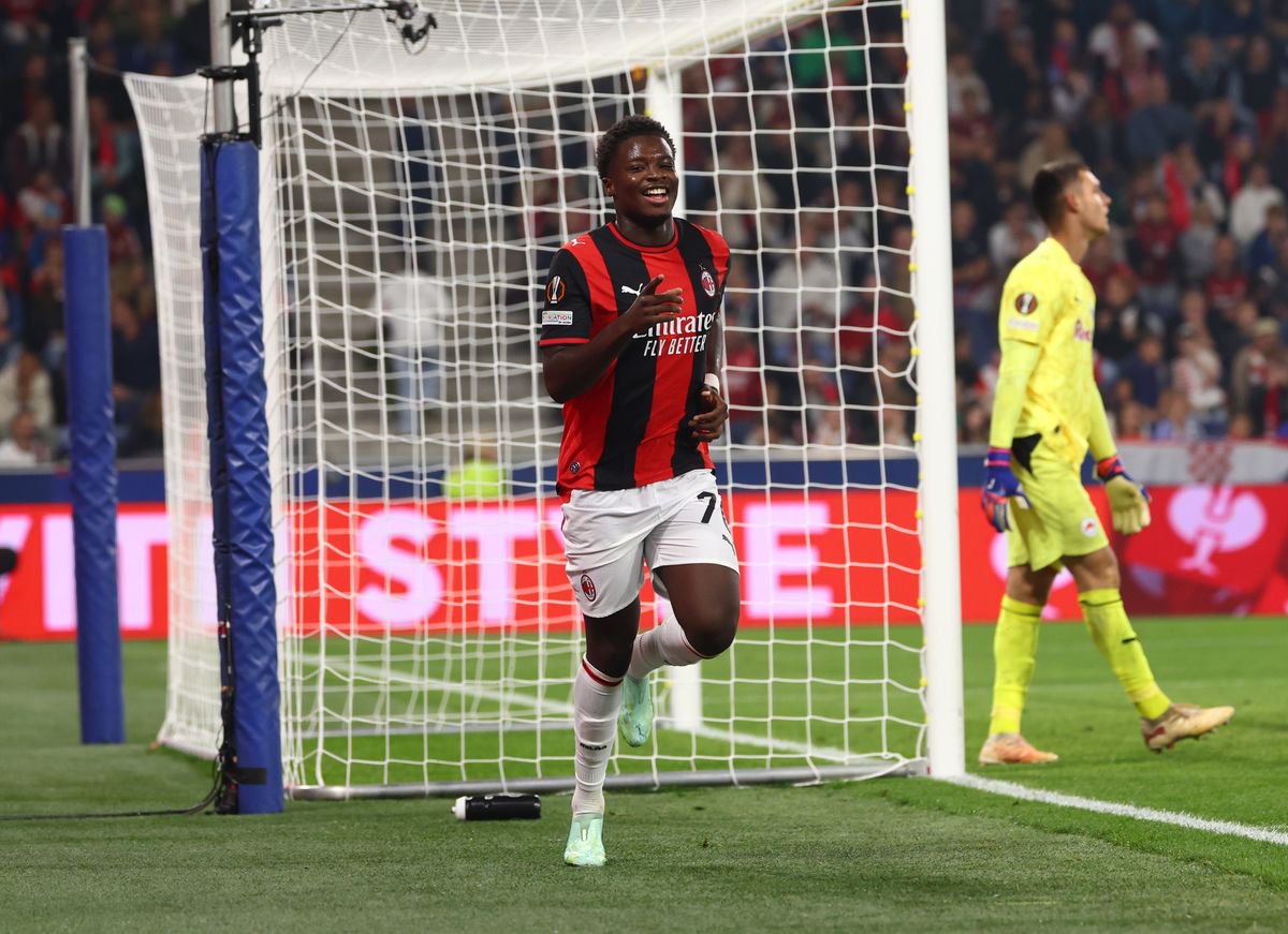 He became the youngest Italian ever to score a hat-trick in a major European club competition