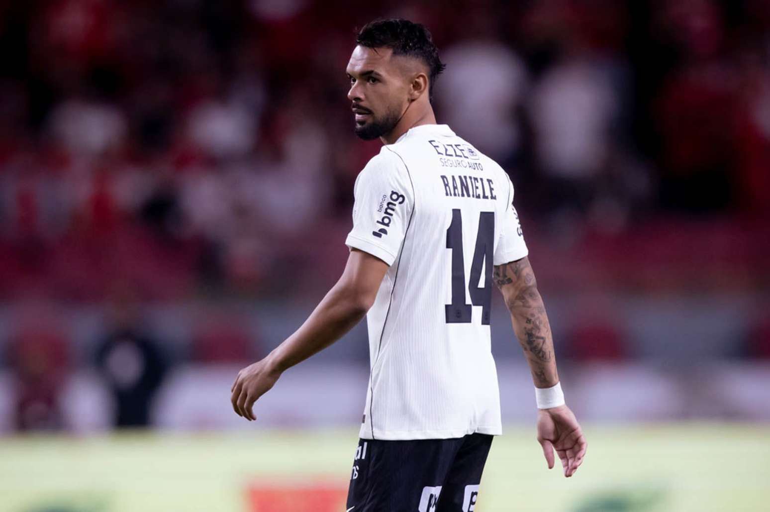 Raniele em ação pelo Corinthians nesta temporada –