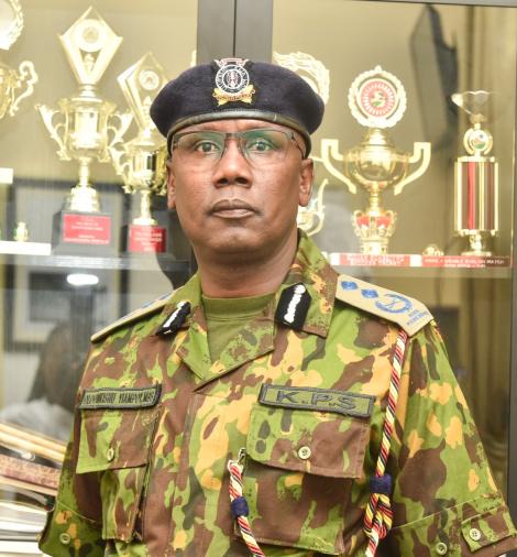 New Presidential Escort Commandant Oloonkishu Yiampoy