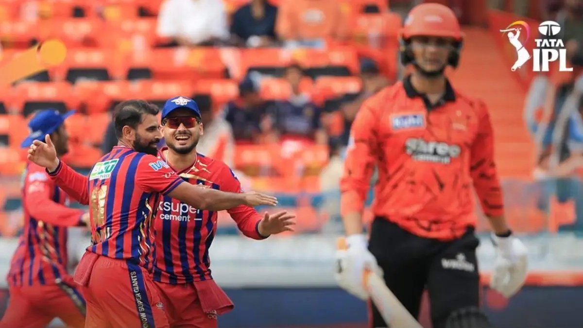 SRH vs LSG Today match