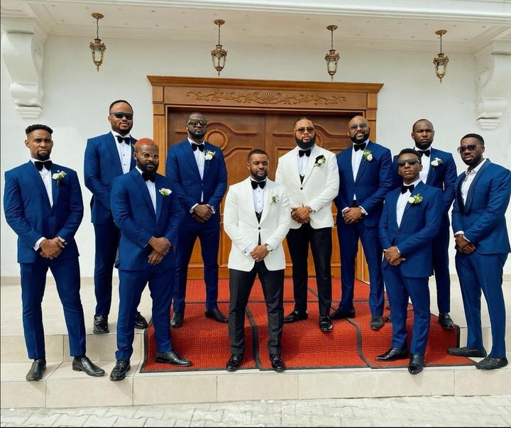 See How Rita Dominic, Ufuoma MCDermott, Banky W & Other Celebrities Stepped Out For Williams Uchemba’s Wedding