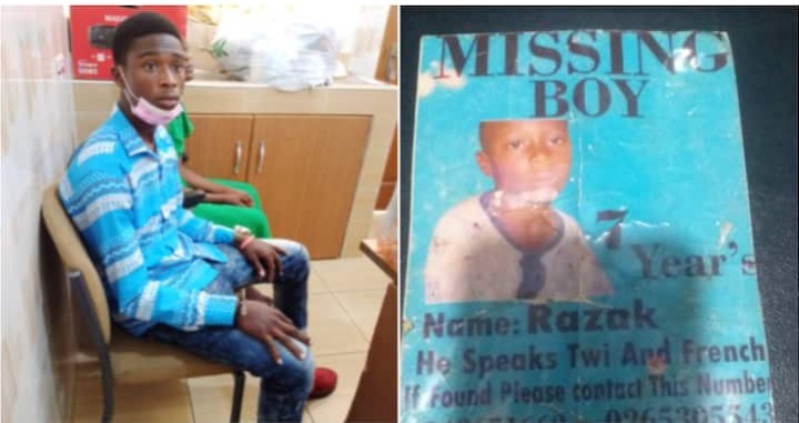 Mother in tears of Joy after Ghanaian Boy who got missing at the age of 7 finally found at age 17 - Photos