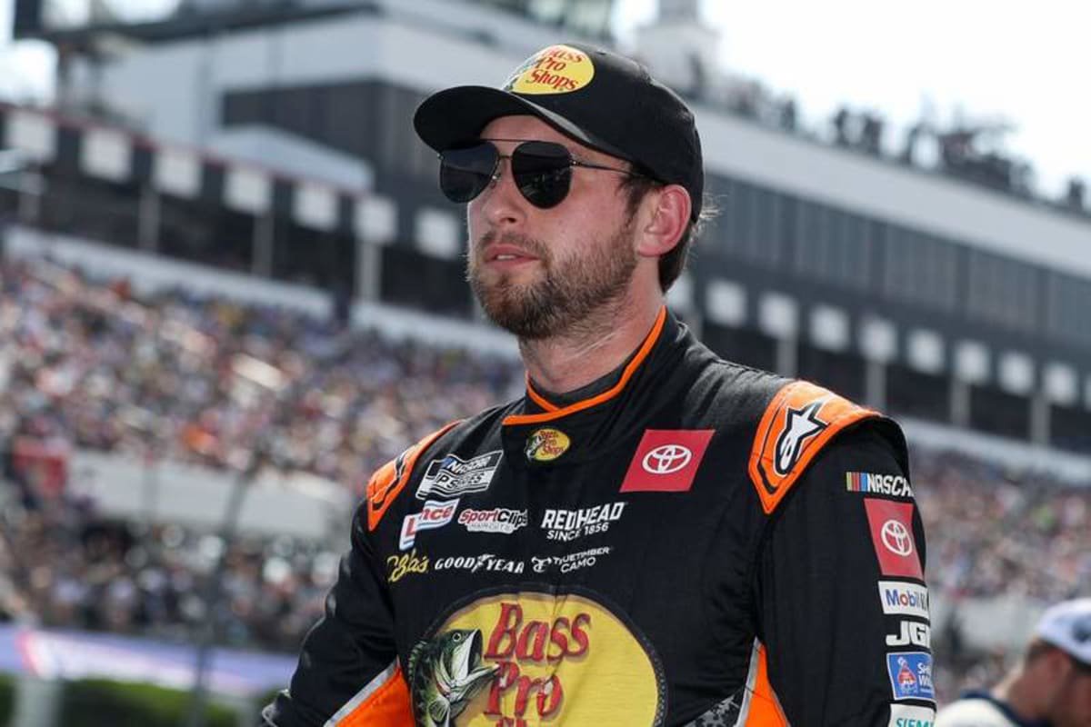 NASCAR, Motorsport, USA NASCAR Cup Series Race at Pocono Jun 22, 2025 Long Pond, Pennsylvania, USA NASCAR Cup Series driver Chase Briscoe walks on pit road prior to the start of The Great American Getaway 400 at Pocono Raceway. Long Pond Pocono Raceway Pennsylvania USA, EDITORIAL USE ONLY PUBLICATIONxINxGERxSUIxAUTxONLY Copyright: xMatthewxO Harenx 20250622_cec_bm2_273 ©IMAGO/Imagn Images