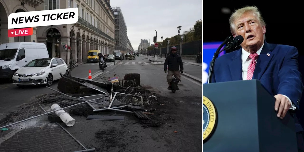 Ausgangssperren in Frankreichs Städten - teils auch in Paris
