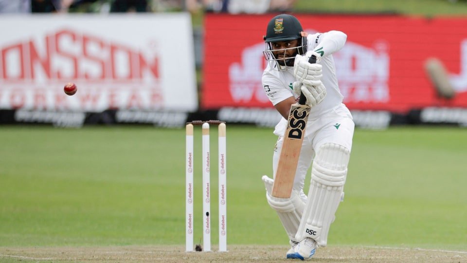 Temba Bavuma in action against Australia (AFP)