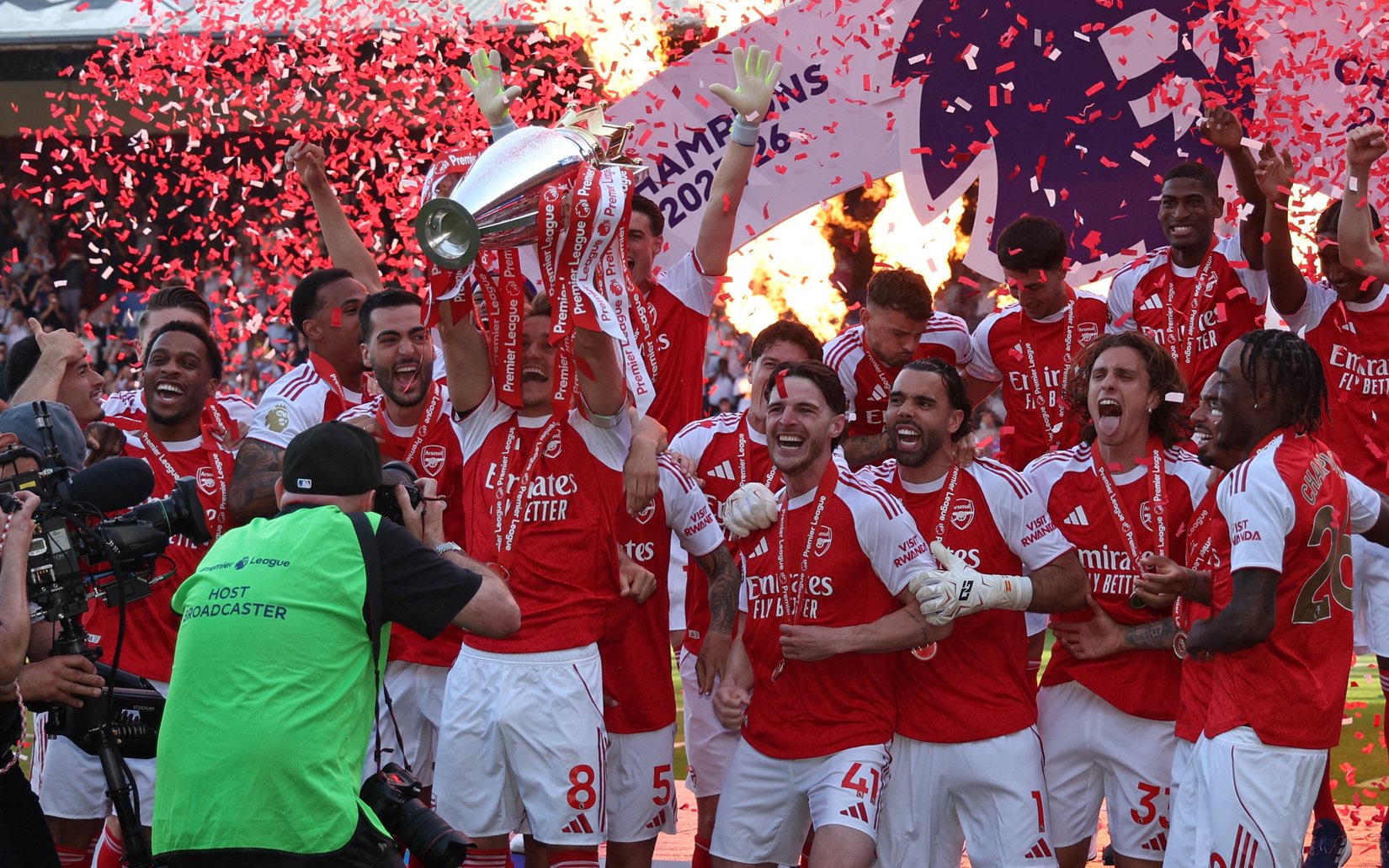 Champions: Arsenal (AFP/Getty)