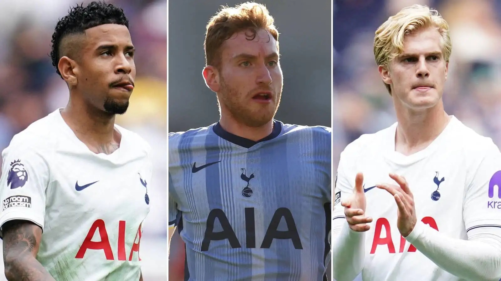 Savio, Kulusevski, Bergvall Tottenham
