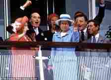 The Queen was disappointed with the result at the Epsom Derby in 1993