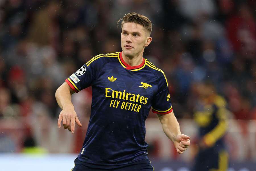 Arsenal striker Viktor Gyokeres.
