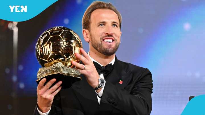 Ballon d’Or 2026, Harry Kane, Kane Ballon d'Or, Harry Kane goals 2025/26, Bayern Munich striker, Kane message after Ballon d'Or win, Kylian Mbappe, Lamine Yamal, England Ballon d'Or winner, Michael Owen Ballon d'Or.