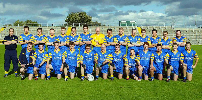 The St Brigid's team which won the 2006 Antrim IFC.
