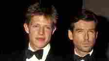 Pierce Brosnan with son Christopher and his late daughter Charlotte