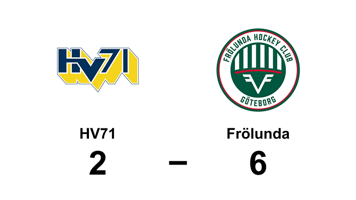HV71 and Växjö lose SHL games according to local sports reports