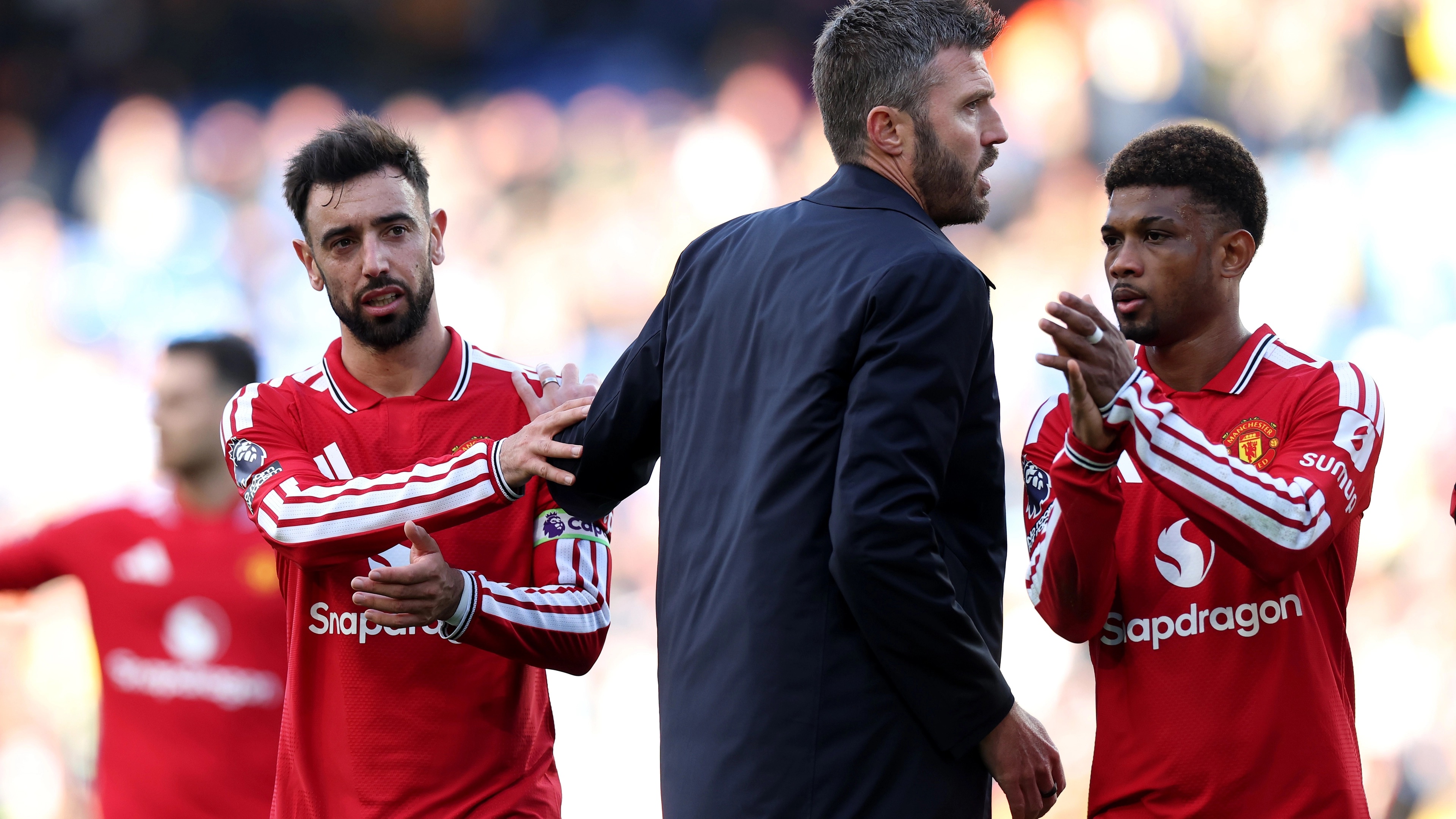 What Man Utd fans did to Bruno Fernandes minutes after full-time speaks volumes as Old Trafford turns toxic