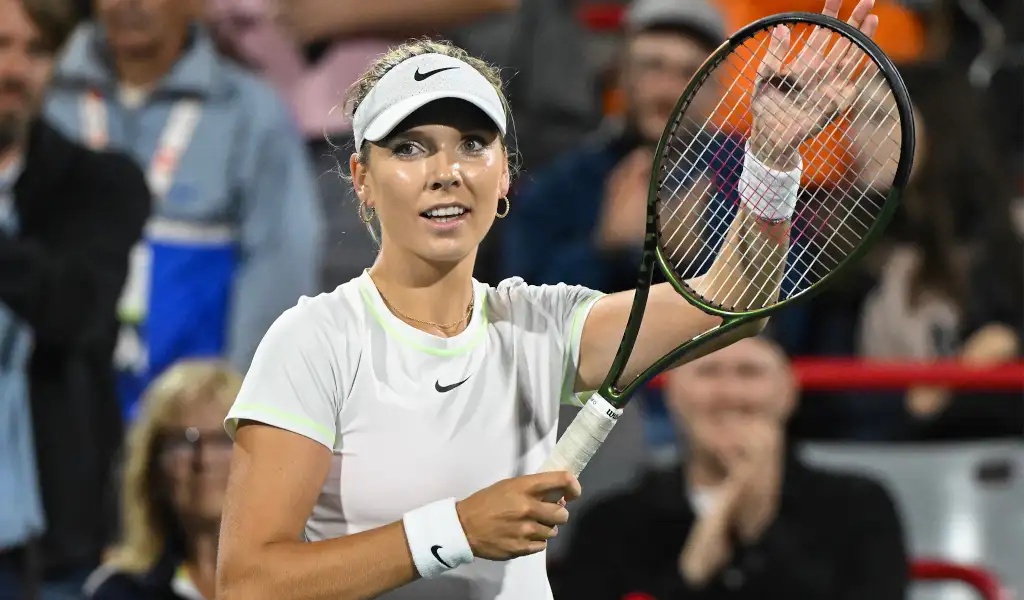 Katie Boulter happy