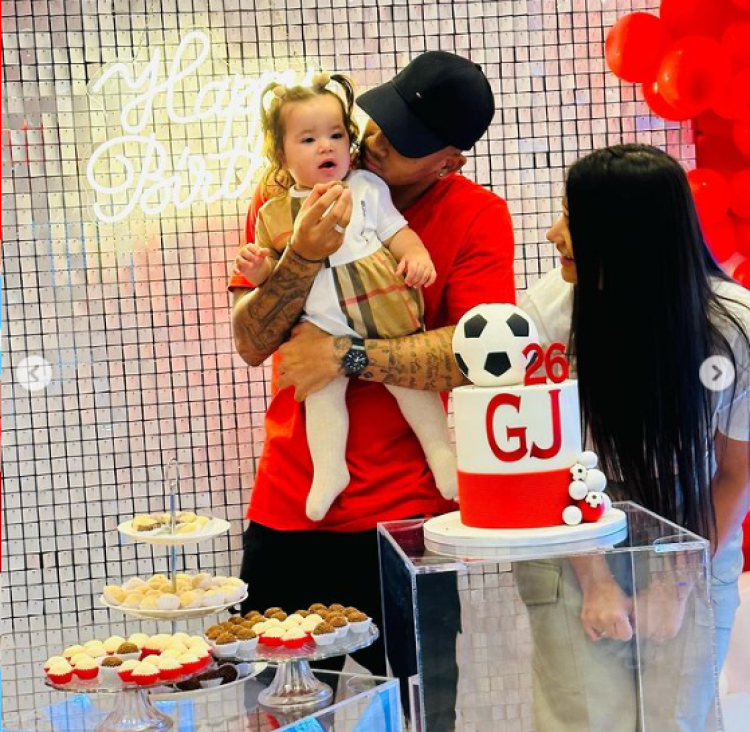 Gabriel Jesus Receives A Wonder Birthday Wishes From Partner Raiane Lima